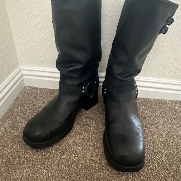 Steve Madden Astor Moto Boots Size 11 only worn one time - Picture 3 of 7